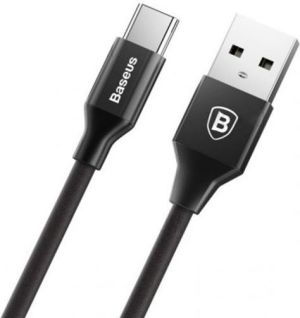 Kabel USB Baseus Baseus kabel USB typ C USB-C 3A 1,2m Yiven Cable Black 4