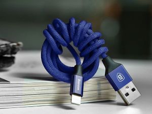 Kabel USB Baseus USB-A - Lightning 1.2 m Niebieski (25264-uniw) 6