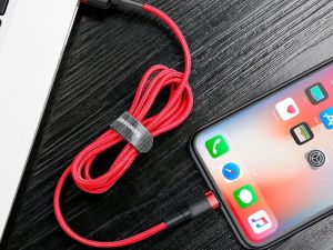 Kabel USB Baseus USB-A - Lightning 2 m Czerwony (31564-uniw) 11