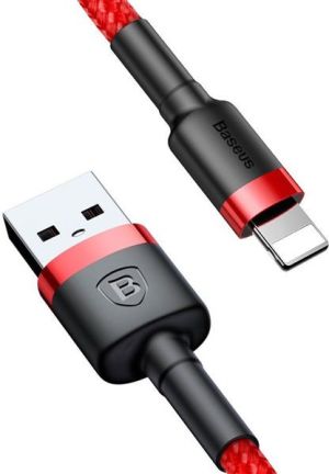 Kabel USB Baseus USB-A - Lightning 2 m Czerwony (31564-uniw) 3