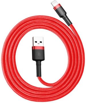Kabel USB Baseus USB-A - Lightning 2 m Czerwony (31564-uniw) 4