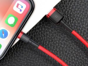 Kabel USB Baseus USB-A - Lightning 2 m Czerwony (31564-uniw) 8