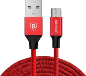 Kabel USB Baseus USB-A - microUSB 1.5 m Czerwony (30542-uniw) 1