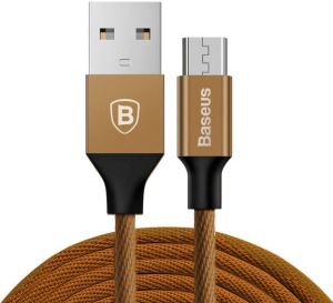 Kabel USB Baseus USB-A - microUSB 1.5 m Brązowy (30541-uniw) 1