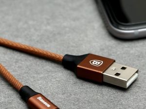 Kabel USB Baseus USB-A - microUSB 1.5 m Brązowy (30541-uniw) 9