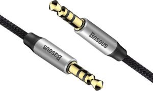 Kabel Baseus Jack 3.5mm - Jack 3.5mm 1.5m czarny (30477-uniw) 3