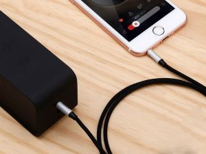 Kabel Baseus Jack 3.5mm - Jack 3.5mm 1.5m czarny (30477-uniw) 9