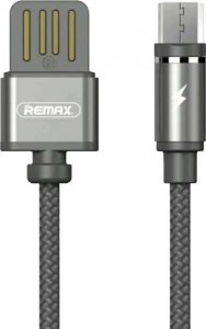 Kabel USB Remax USB-A - microUSB 1 m Szary (31132-uniw) 1