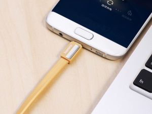 Kabel USB Remax Kabel Remax RC-044m Platinum USB - USB C Metal Czarny 6