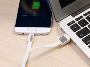 Kabel USB Remax Kabel Remax RC-044m Platinum USB - USB C Metal Czarny 7