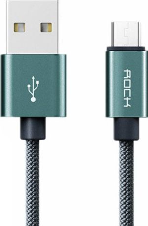 Kabel USB Rock Space USB-A - microUSB 1 m Szary (26565-uniw) 2