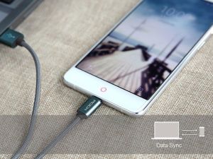 Kabel USB Rock Space USB-A - microUSB 1 m Szary (26565-uniw) 5