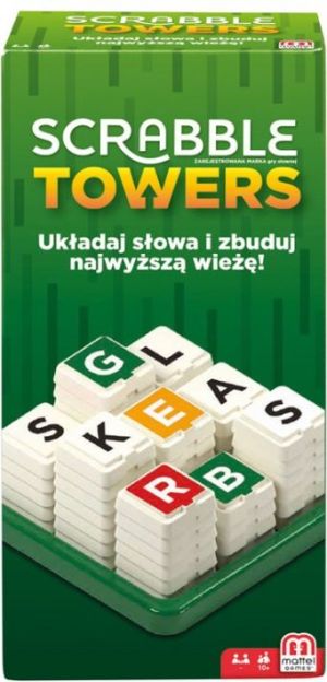 Mattel Gra Scrabble Towers (GDJ16) 1