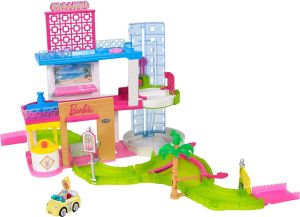 Mattel Barbie On the Go Wakacyjny kurort zestaw (FRL96) 1