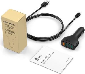 Ładowarka Aukey CC-T9 4x USB-A 7.2 A  (23781-uniw) 5