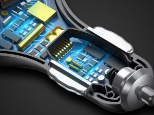 Ładowarka Baseus Baseus ładowarka samochodowa 2x USB QC 3.0 Rocket 10