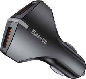 Ładowarka Baseus Baseus ładowarka samochodowa 2x USB QC 3.0 Rocket 3
