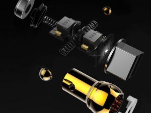 Ładowarka Remax Ładowarka Samochodowa Remax 2xUSB 2.4A Quick Charge - złota 2