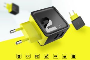 Ładowarka Rock Ładowarka sieciowa Rock Sugar Travel 2 USB 2.4A 6
