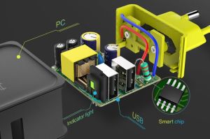 Ładowarka Rock Ładowarka sieciowa Rock Sugar Travel 2 USB 2.4A 7