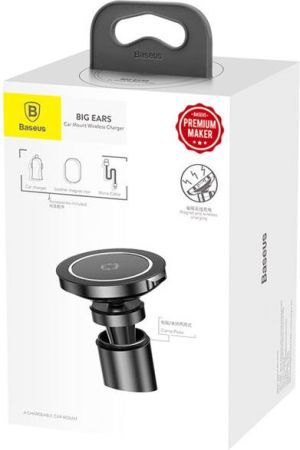 Baseus Uchwyt magnetyczny do samochodu Big Ears WXER-01 3