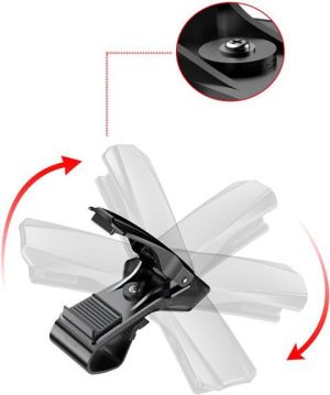 Baseus Uchwyt zaciskowy do samochodu Mouth SUDZ-01 9