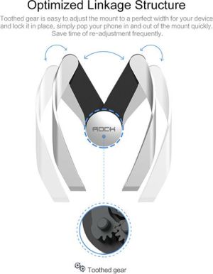 Rock Uchwyt zaciskowy do samochodu ABM0001 8