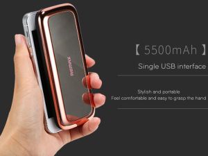 Powerbank Remax Power Bank Remax Mirror 5500 mAh Czarny 8