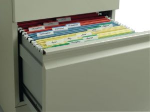 Post-it Zakładki indeksujące silne do archiwizacji 686-A1, wygięte do szuflad 50,8 x 38, 4 kolory (3M0514) 5