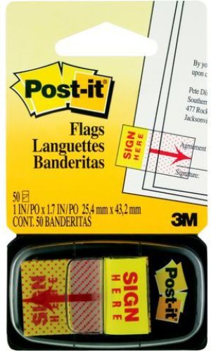 Post-it Zakładki indeksujące z nadrukiem, ikona "Ręka i ołówek" 680-31 25mm x 43 mm 50/P (3M0521) 1