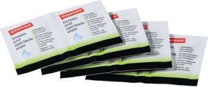 Staples Chusteczki nawilżane i suche do czyszczenia ekranów TFT/LCD 100 szt. (C56340) 3