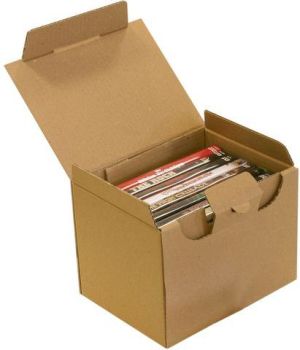 Pressel Karton pocztowy 200x100x100mm, brązowy, opakowanie 25 sztuk (PRS398) 1