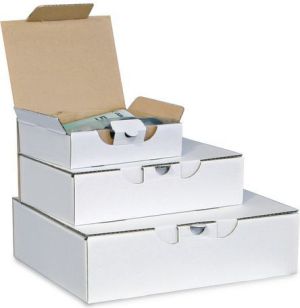 Pressel Karton wysyłkowy 180x130x45mm biały, 25 sztuk 1