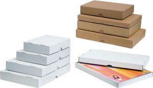 Pressel Karton wysyłkowy 236x167x50mm biały, 25 sztuk (PRS039) 1