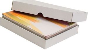 Pressel Karton wysyłkowy 449x335x108mm biały, 20 sztuk (PRS045) 1