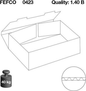 Pressel Pudło archiwizacyjne 600x370x320mm brązowy, 10 sztuk (PRS028) 3