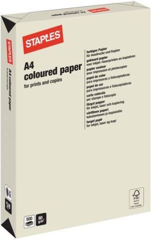 Staples Papier ksero Trend Colours A4 80g szary 500 arkuszy 1