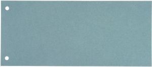 Staples Przekładki segregujące 24 x 10,5cm niebieski, 100 sztuk (C17501) 1