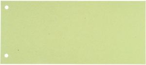 Staples Przekładki segregujące 24 x 10,5cm zielony, 100 sztuk (C17503) 1