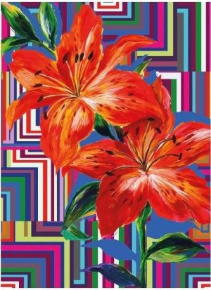 Museums & Galleries Karnet B6 z kopertą Floral Maze 1
