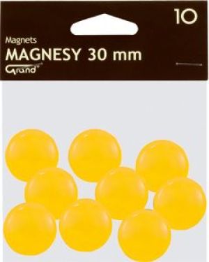KW Trade Magnesy Grand 20 mm żółte op. 10 sztuk 1