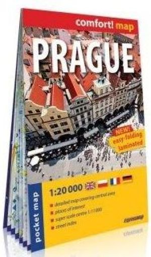 Comfort!map Plan miasta Praga 1:20 000 1