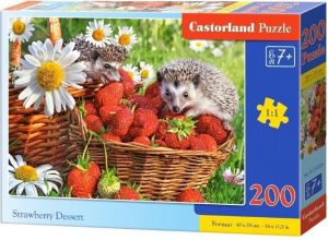 Castorland Puzzle 200 Strawberry Dessert 1
