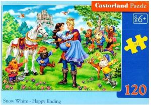 Castorland Puzzle 120 Snow White Happy Ending 1