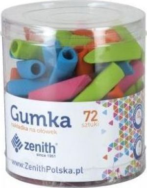 Zenith Gumka nakładka na ołówek 2w1 (72szt) ZENITH 1