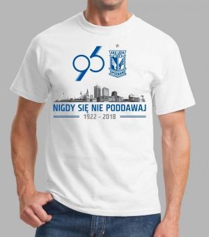 Lech Poznań Koszulka męska 96 lat biała r. XL 1