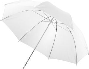 Walimex Półprzezroczysta parasolka, Biała, 84 cm (12132) 1