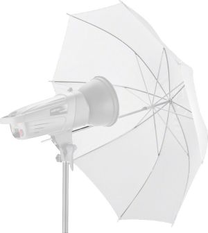 Walimex Półprzezroczysta parasolka, Biała, 84 cm (12132) 3