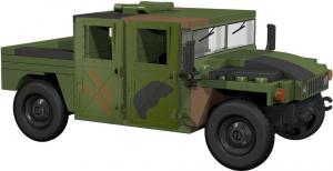 Cobi Klocki Small Army Kołowy humvee jungle 3