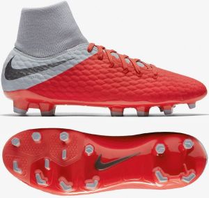 Nike Buty piłkarskie Hypervenom 3 Academy DF FG czerwone r. 45 (AQ9217 600) 1